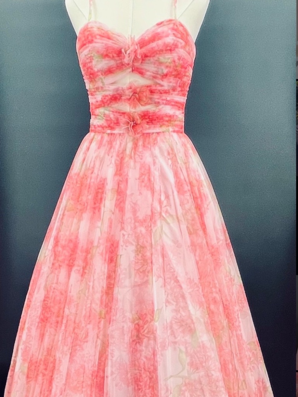 Jovani Pink Chiffon Ballgown, NWT
